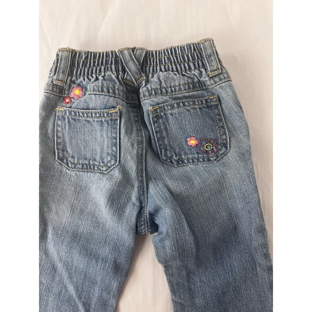 Old Navy Baby‎ Toddler Blue Denim Bootcut Jean Pants Size 18-24 Months